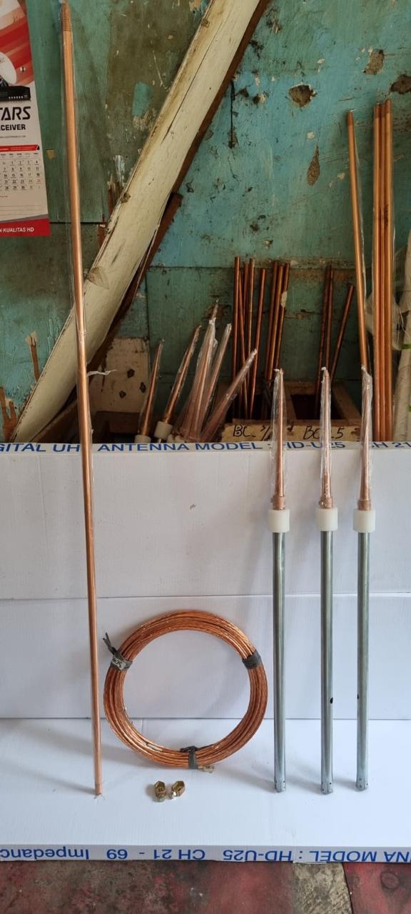 Penangkal Petir Konvensional 1 Tombak